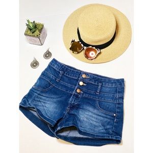 (Sold) Refuge High Waisted Denim Shorts